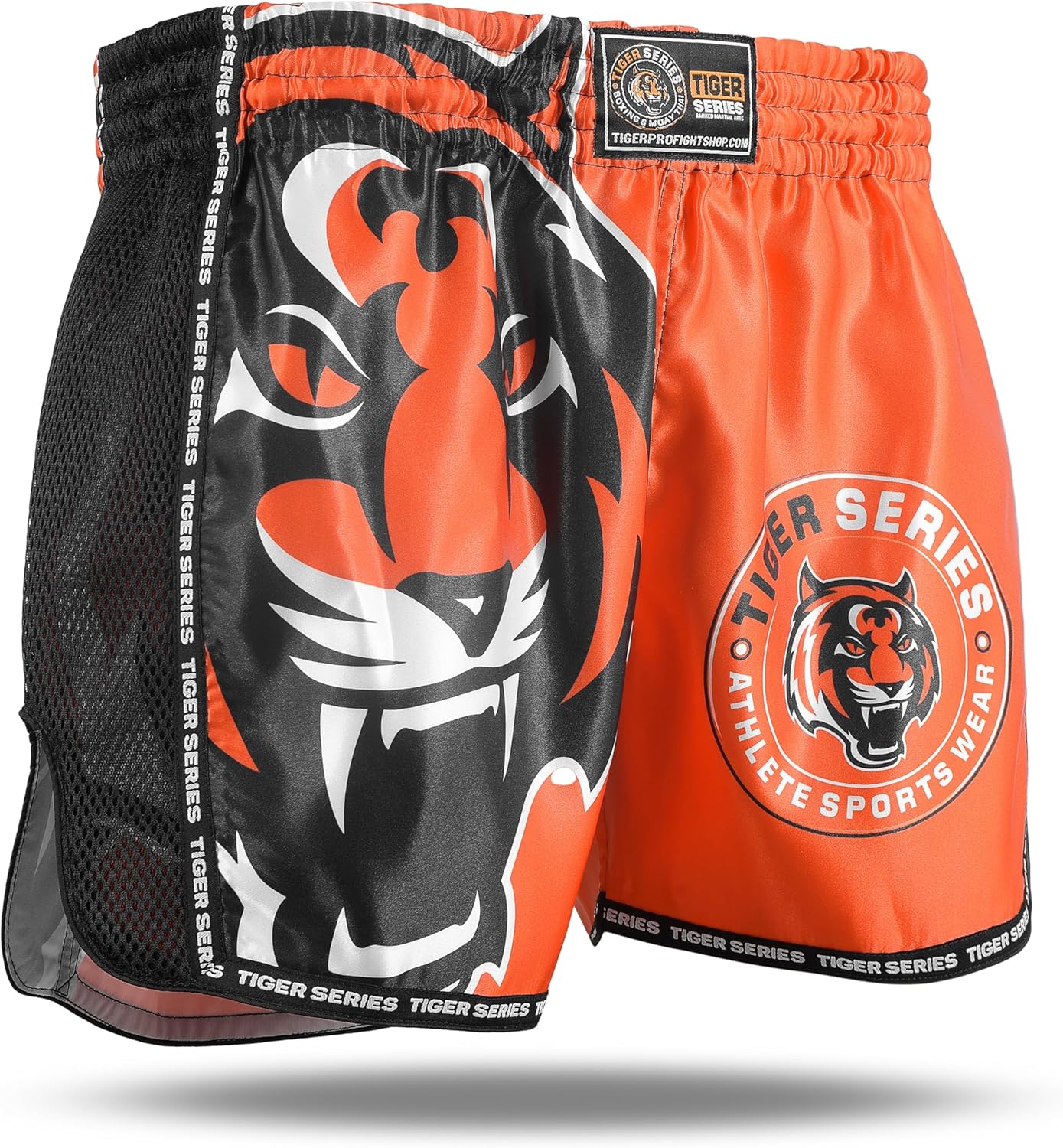 Muay Thai Boxing Shorts for Training and Kick Boxing, Combat Sports - Multiple Color Options