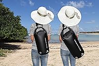 Vista 36 de Freegrace - Juego de 3 bolsas secas impermeables, bolsa seca con 2 cierres y correa de hombro desmontable; bolsa de cintura y funda para teléfono