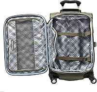Vista 213 de Travelpro Maxlite 5 - Juego de 2 piezas de equipaje de mano de tela, expandibles con 4 ruedas giratorias, bolso blando para debajo del asiento, Negro
