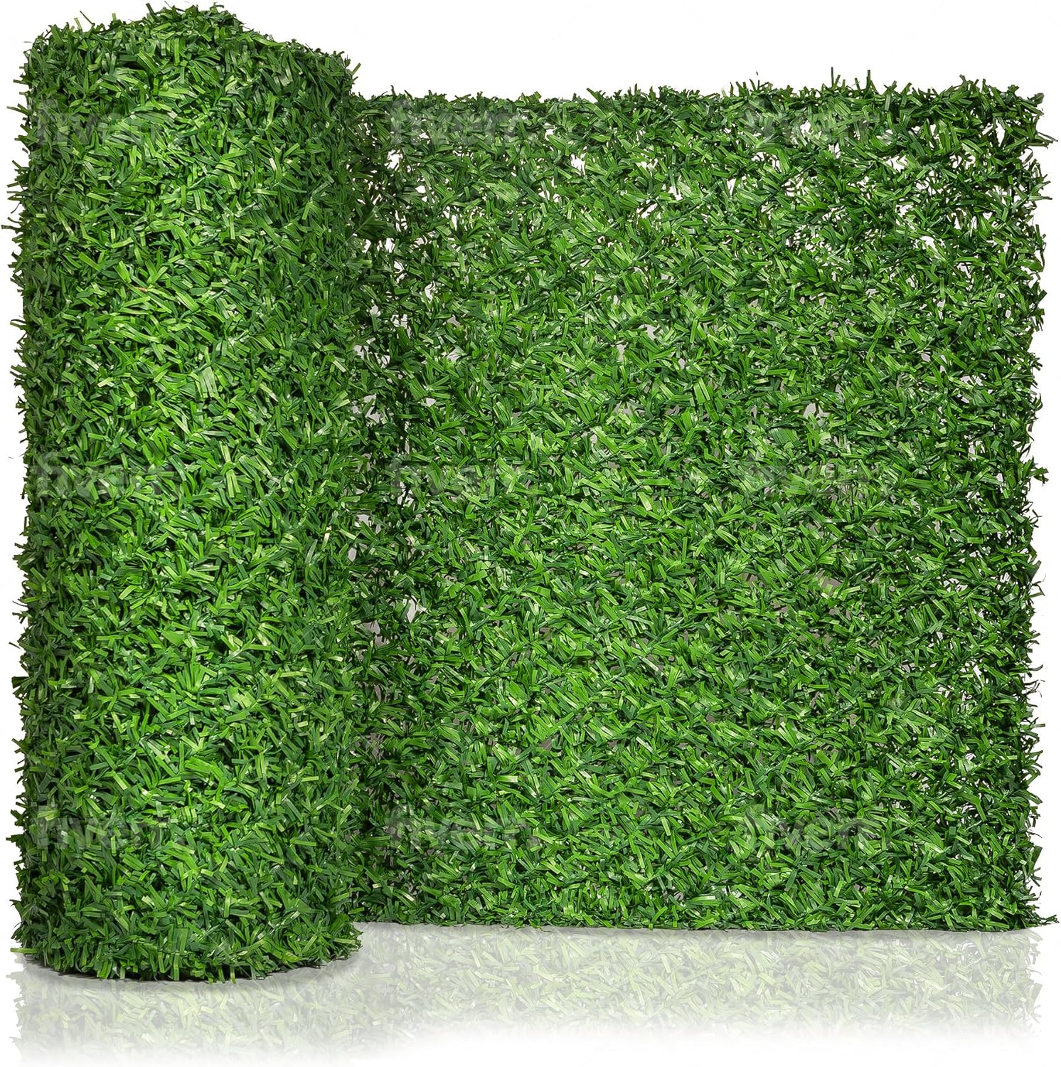 Can Fence Grass Chain Link Fence Galvanized Wire UV Protected Privacy