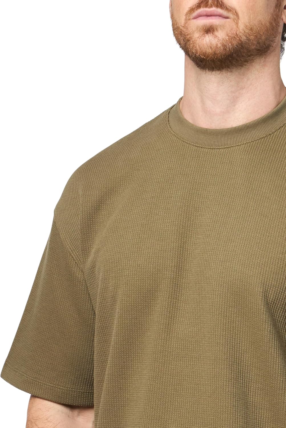 HUGO Men's Nuwaffle Cotton Blend Tshirt - Image 3