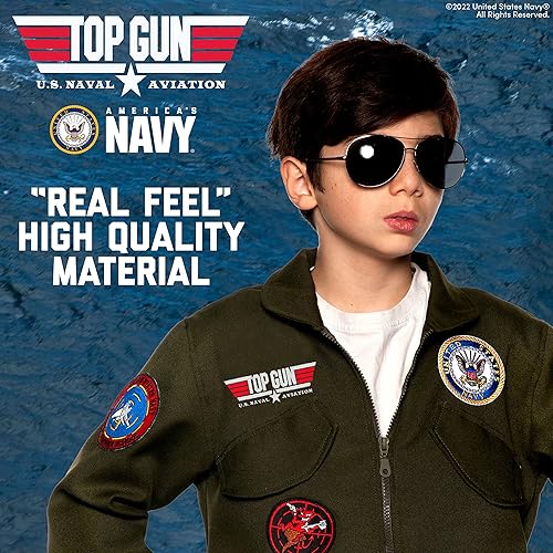 Vista 18 de UNDERWRAPS TOPGUN - Disfraz de piloto de combate - Oficial US NAVY® TOPGUN