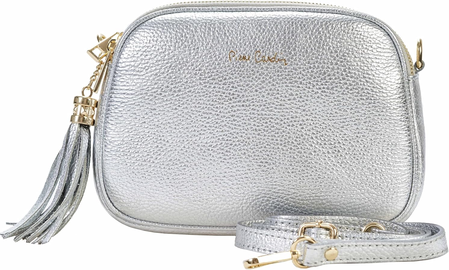 Pierre Cardin Sac Pour Femme, En Cuir Véritable, Grand, Shopper, à Bandoulière, Polyvalent, élégant, Sac Pour Femme, Shopper, à Bandoulière, Multifonctionnel, Sacs Pour Femme, Shopper, à épaule, Noir