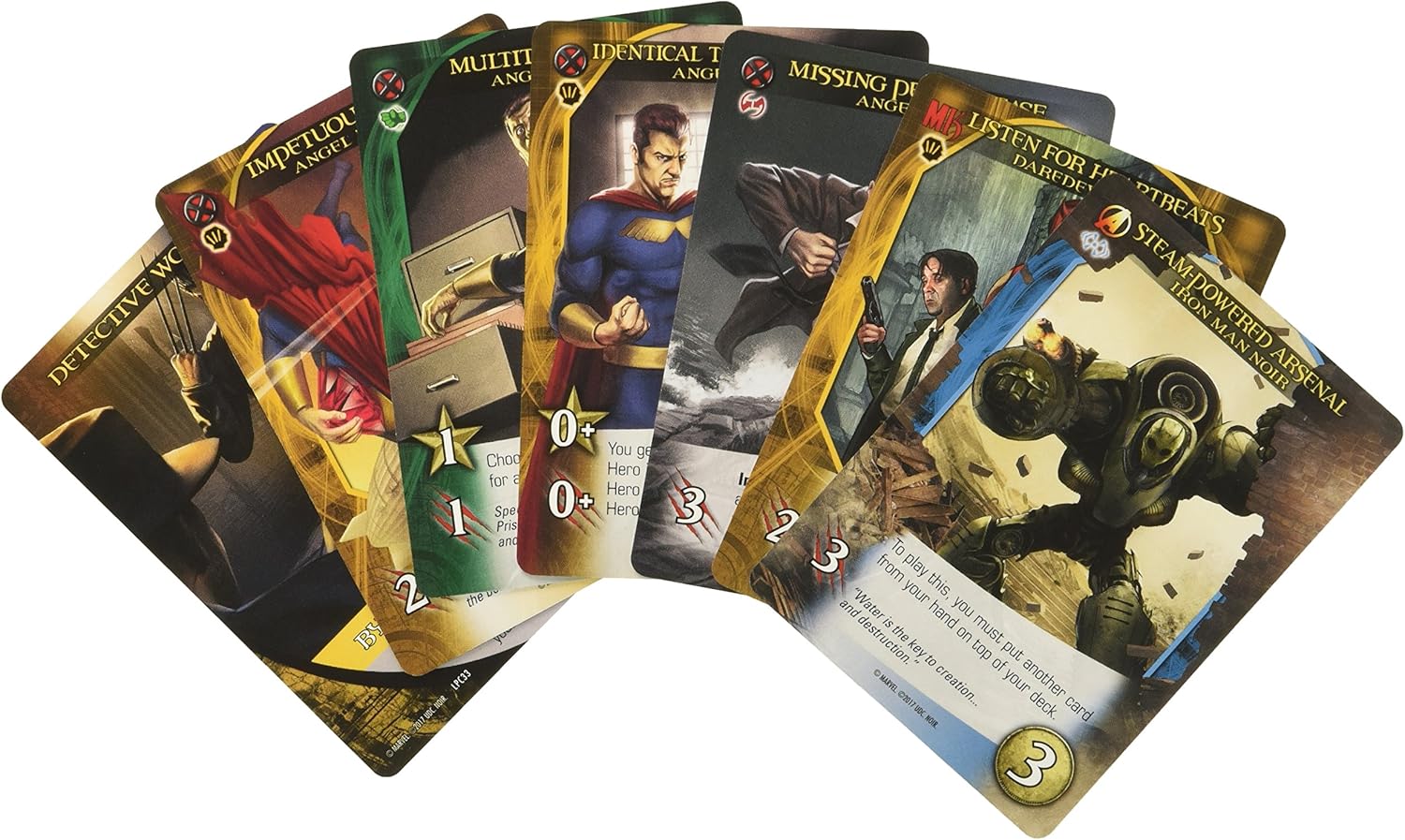 Upper Deck Legendary: A Marvel Deck Building Game: Noir Expansion, Multi