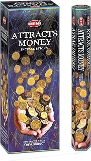 Attracts Money - Box of Six 20 Gram Tubes - Incense