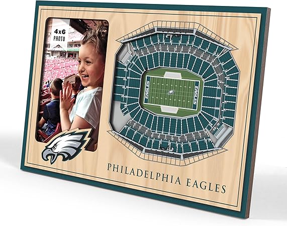 YouTheFan NFL Philadelphia Eagles 3D StadiumViews Picture Frame