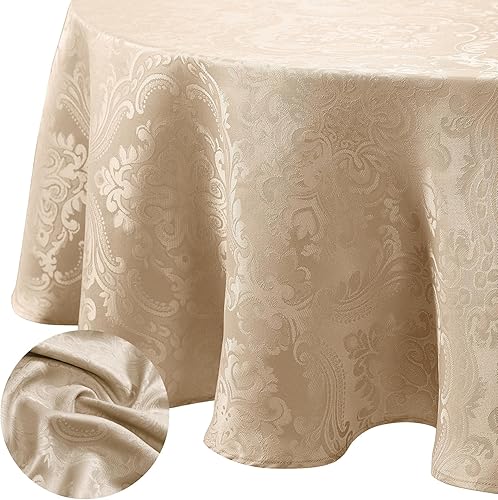 Miniatura 2 de Elrene Home Fashions Caiden Elegance - Servilleta, diseño de Damasco Arándano,Dorado,Marfil,Rojo,Plata,Gris pardo,Blanco