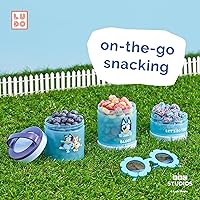 Vista 119 de Whiskware Disney Princess and the Frog, Stackable Snack Containers for Kids, 3 Stackable Snack Cups for School or Travel, Formula and Cupholder Tiana