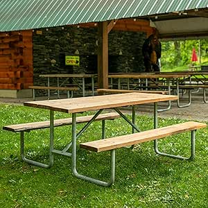 Amazon.com: Jamestown Advanced Products Picnic Table Frame Kit ...