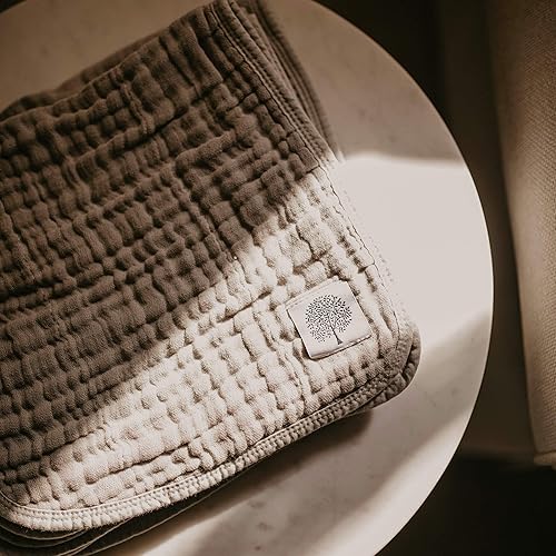 Miniatura 8 de Parker - Paños de muselina para eructos  Ropa para eructos 100% algodón, esencial para recién nacidos, lista de regalos de bebé imprescindibles,