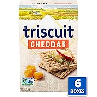 Vista 4 de TRISCUIT Crackers, sabor Cheddar, 6 cajas (8.5 oz.)