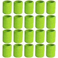 Algopix Similar Product 11 - 10 Pairs Sports Wristbands Wrist