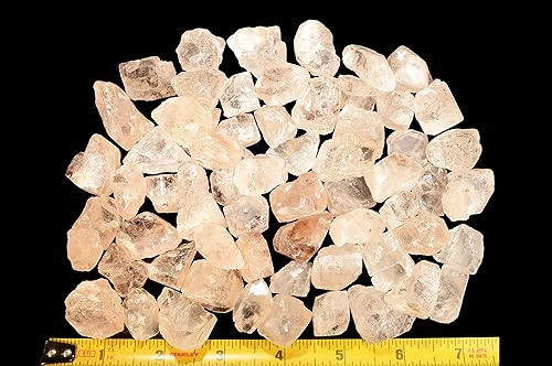 Miniatura 3 de Rock Your Chakra Topacio rosa champán de 12 pulgada de roca mineral espécimen corazón chakra curación reiki preciosa