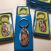 Vista 3 de Llavero de fiesta para primera comunión para niño RECUERDOS DE BAUTIZO Primera Comunión