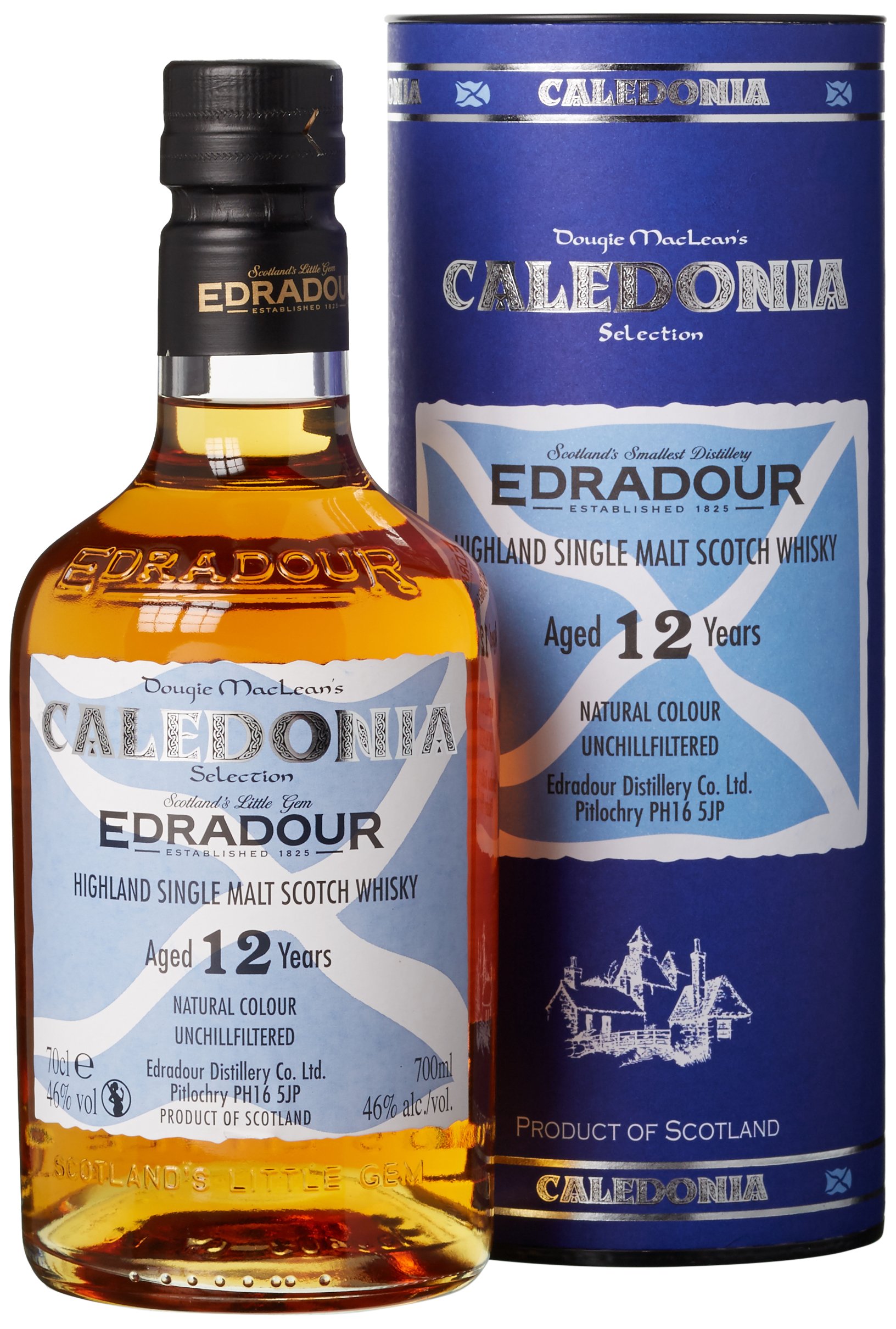 Edradour 12 Jahre Caledonia Single Malt Whisky (1 x 0.7 l)