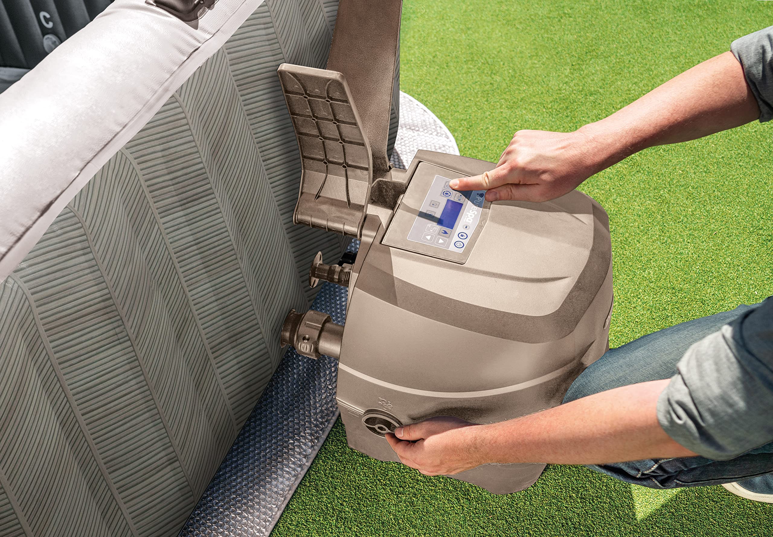 Intex - 28446EX - Pure Spa Chevron 4 Places