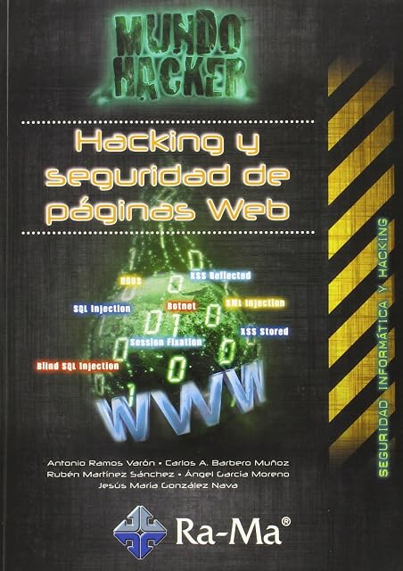 Portada de Hacking y seguridad de páginas Web