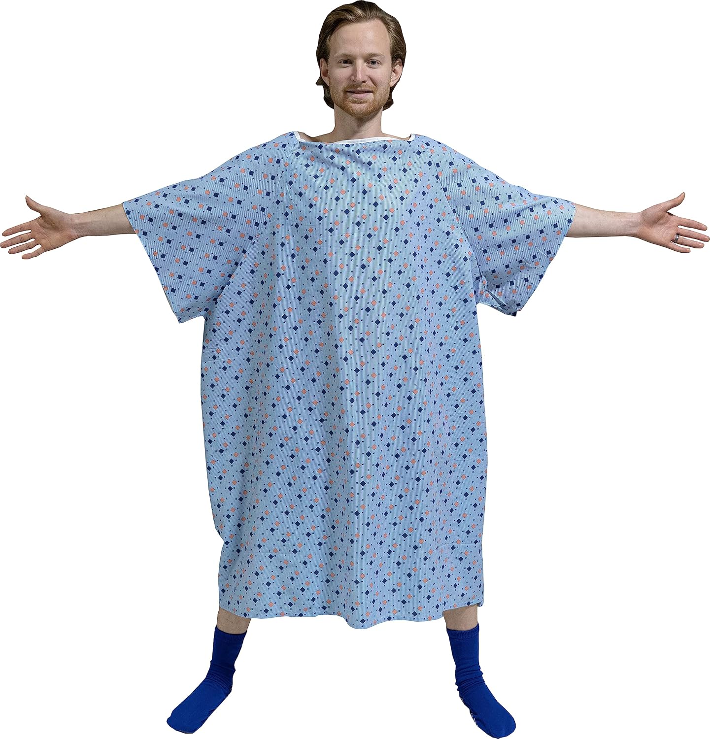 4 Pack 5XL PlusSize Hospital Gown Coverage for Larger