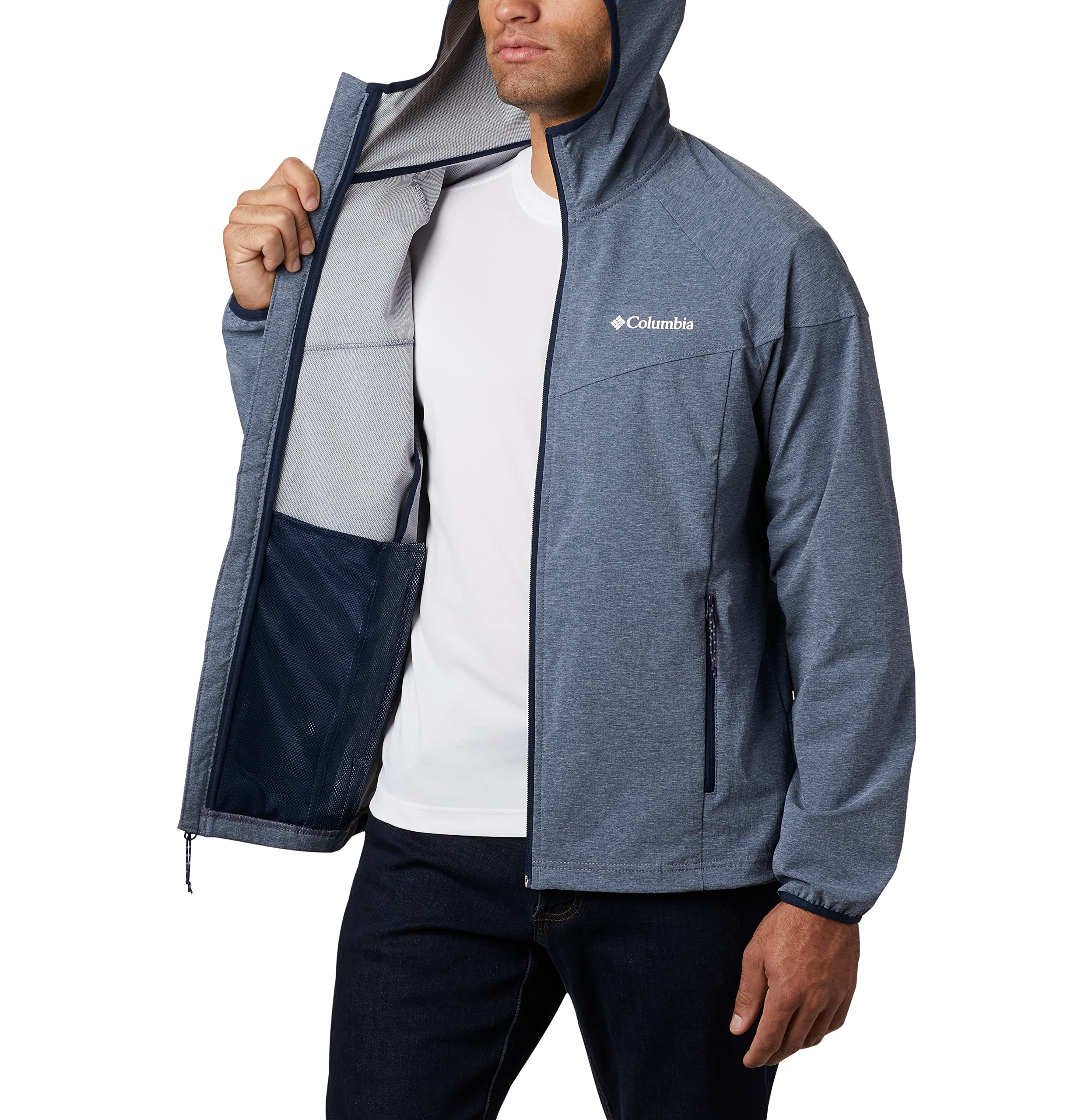 Columbia Heather Canyon Veste à capuche Softshell Homme