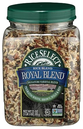 Riceselect, Rice Blend Texmati White Brown Wild Red, 21 Ounce