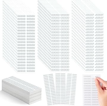 L1rabe Book Rating Track Stickers - Back to School 45Pcs Star Spicy Heart Rating, Self Stick Book Review Tracker for Lovers Readers Planner, 1800 Small Reading Log Stickers for Bookish Bookworm Gift
