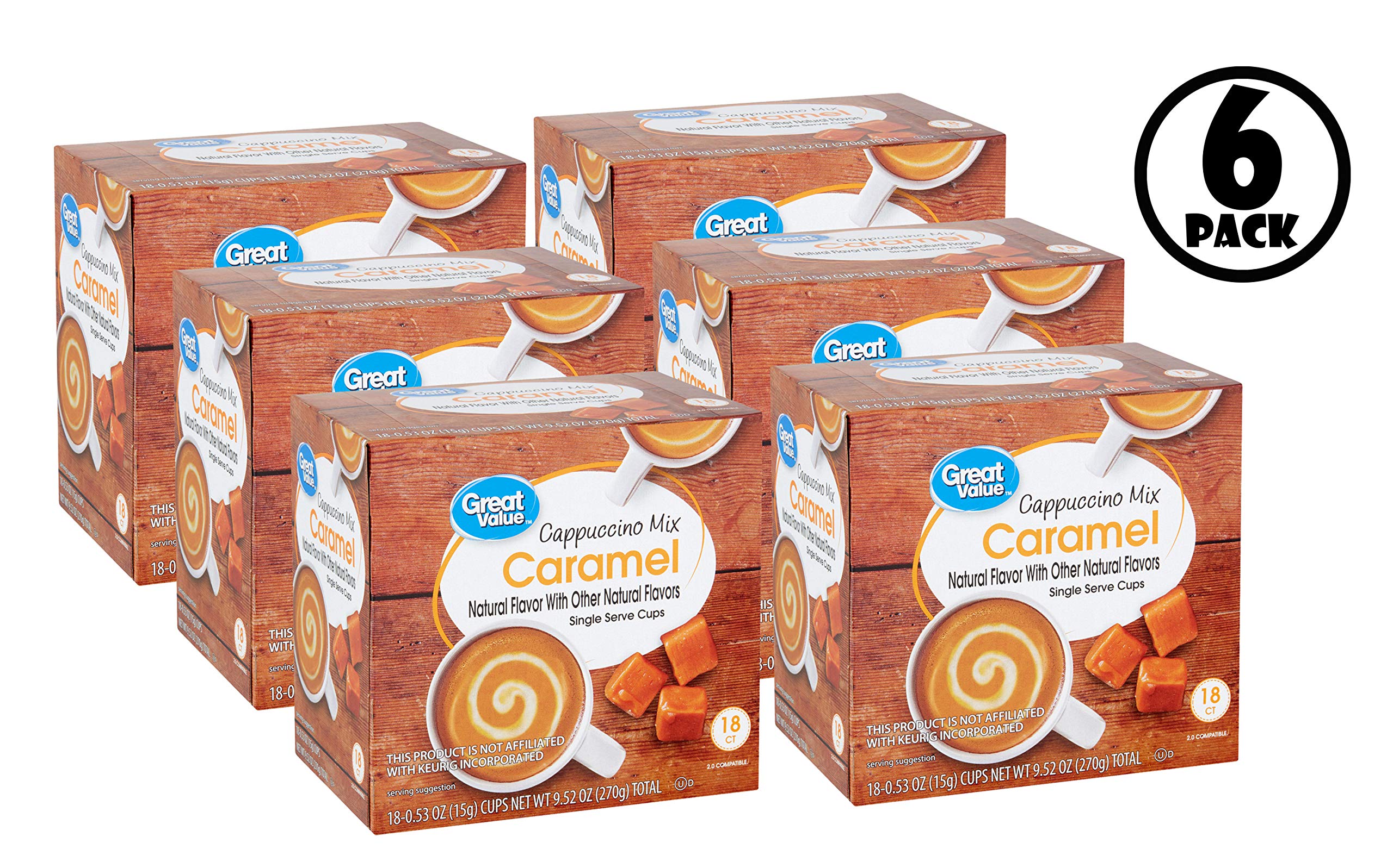 Great Value Caramel Cappuccino Mix 
