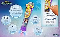 Vista 3 de eKids Disney Encanto - Micrófono de karaoke con altavoz Bluetooth, micrófono inalámbrico que se conecta a canciones de Disney a través de la función