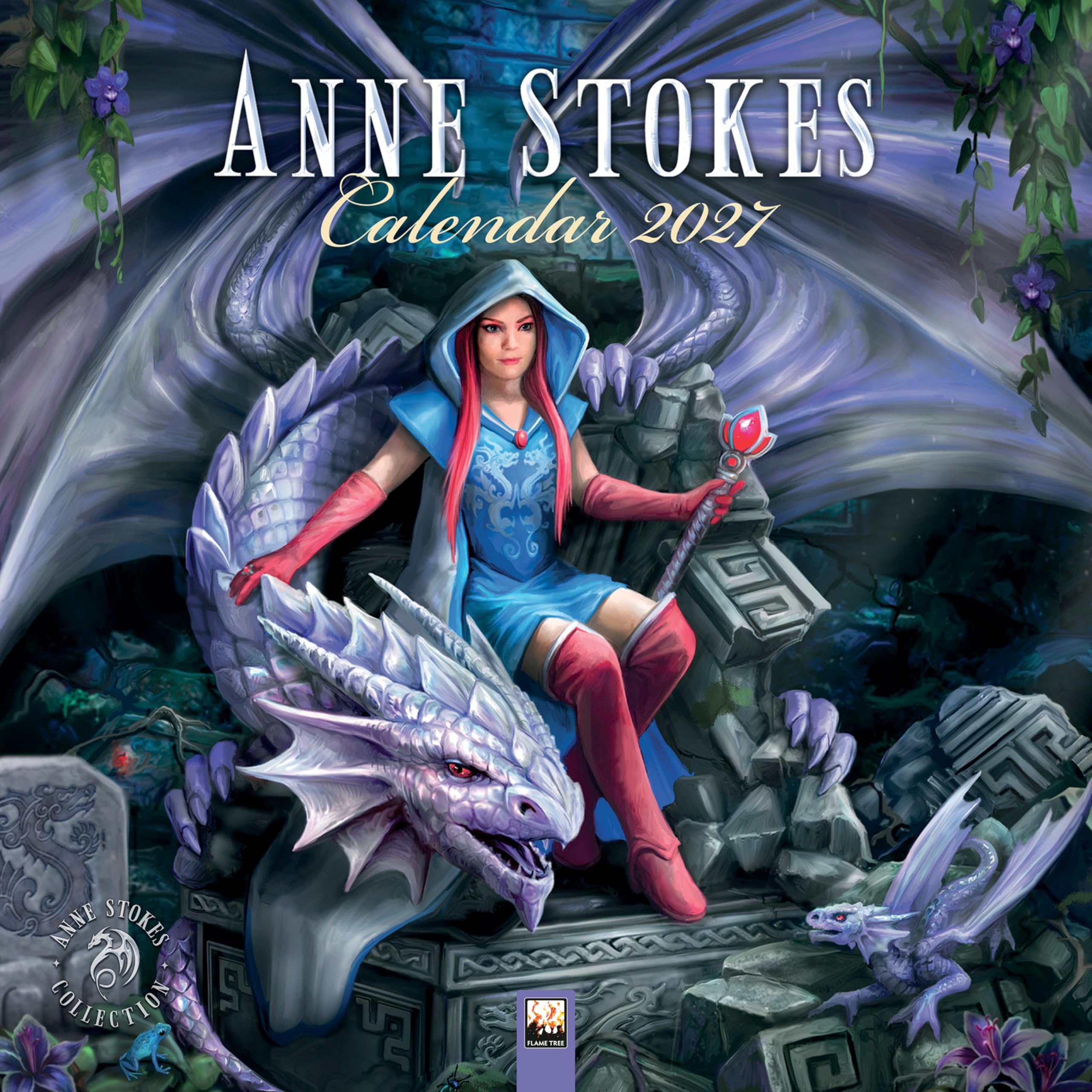 Anne Stokes Wall Calendar 2027 (Art Calendar)