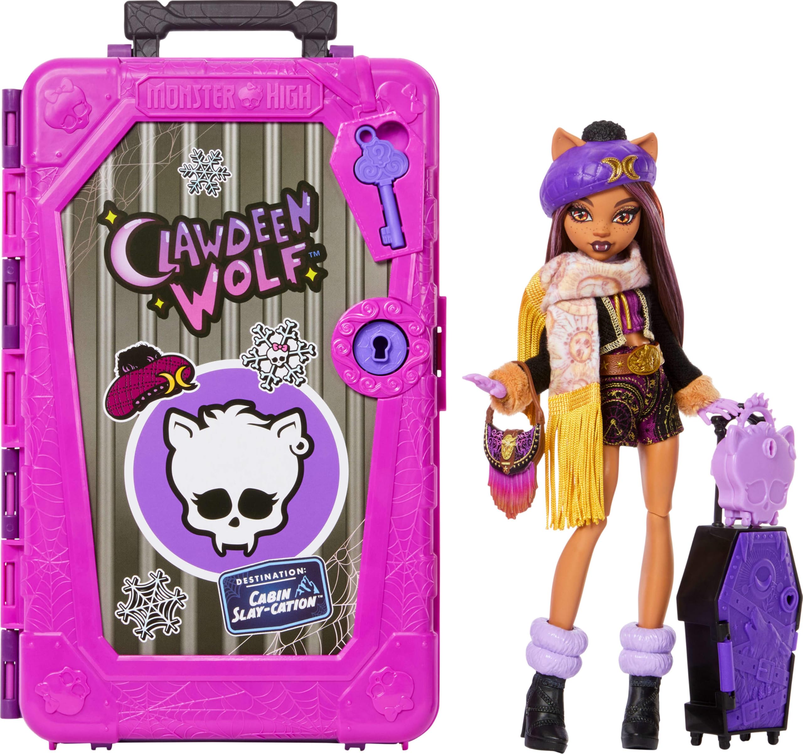 Skulltimate Secrets Clawdeen Wolf Doll Set