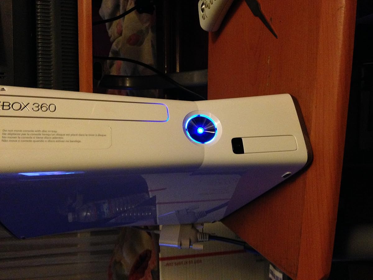 Xbox 360 RGH White 320gb BLUE LED's starwars sonus sound UPDATED (Renewed)