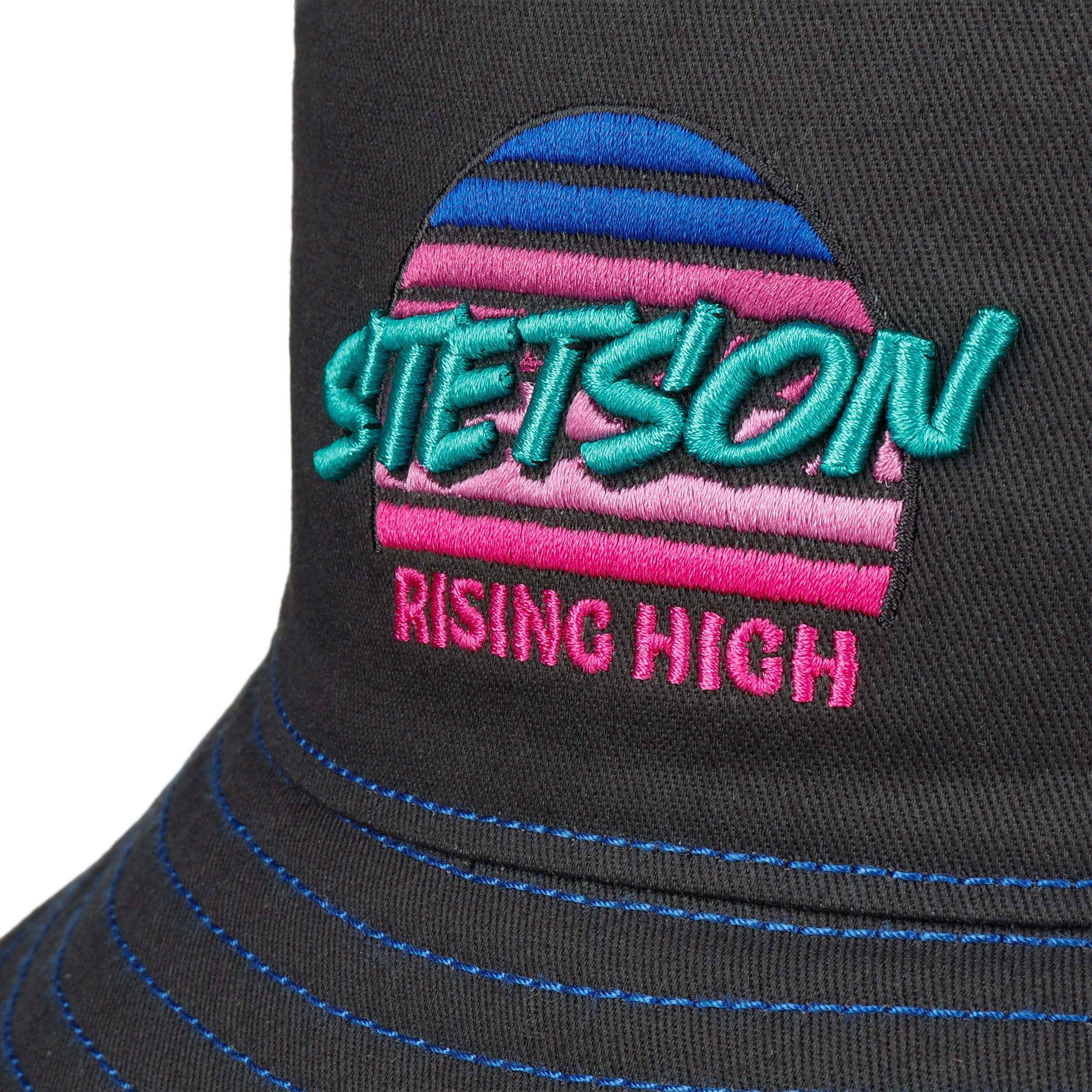 Stetson Rising High Cappello Bucket in Cotone Uomo Primavera Estate