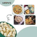 Heeva Roasted Makhana, Cream n Onion Flavour 100g (Pack of 1), Fox Nut, Gluten Free, Roasted - Not Fried, No Cholesterol, Healthy Super Food, Calcium Rich, Phool Makhana gallery image