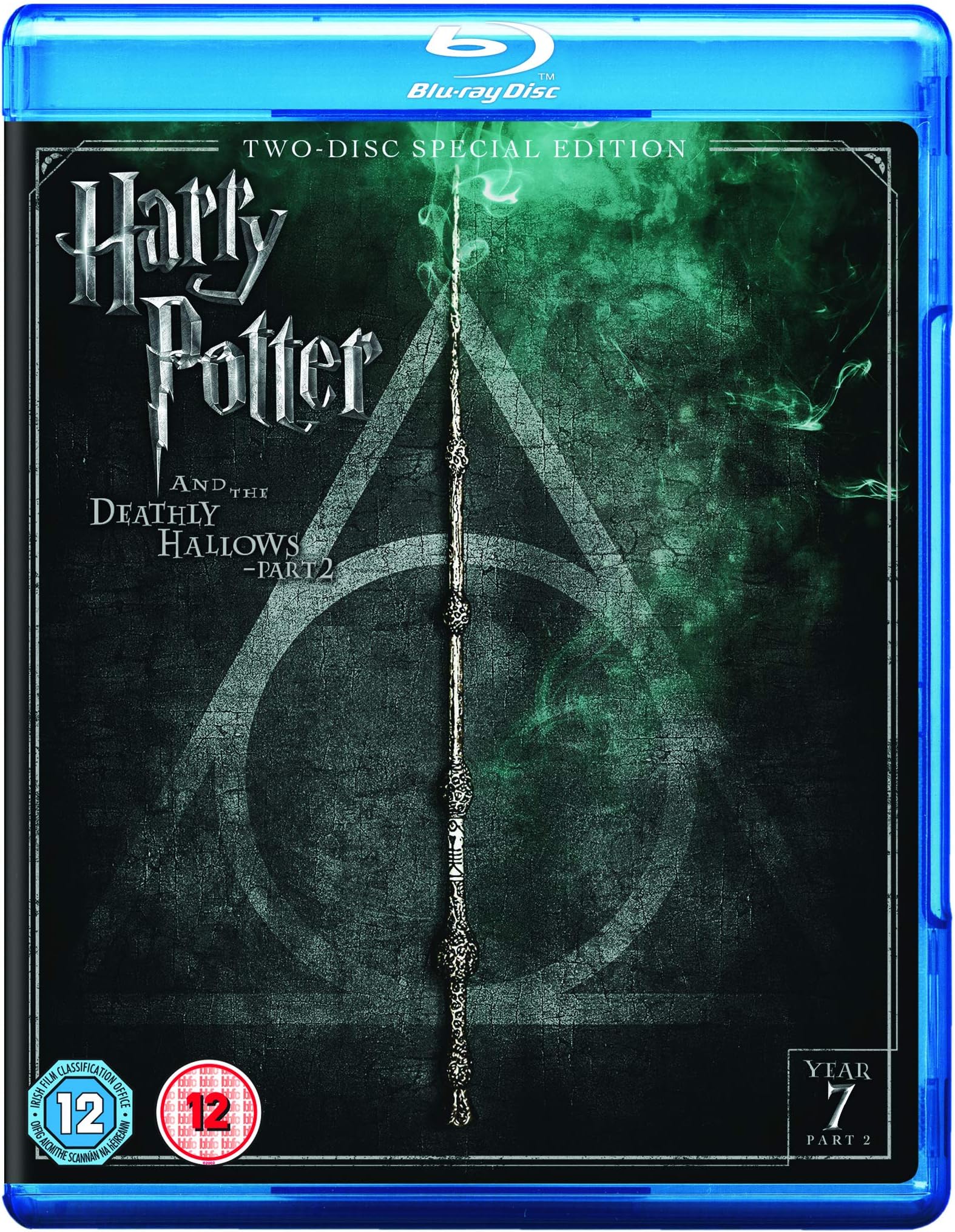 Harry Potter and the Deathly Hallows - Part 2 [Year 7] [2016 Edition 2 Disk] [Blu-ray] [2011] [Region Free]