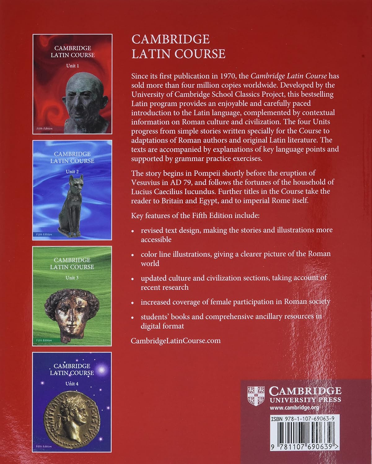 North American Cambridge Latin Course Unit 1 Student's Book      5th Edition