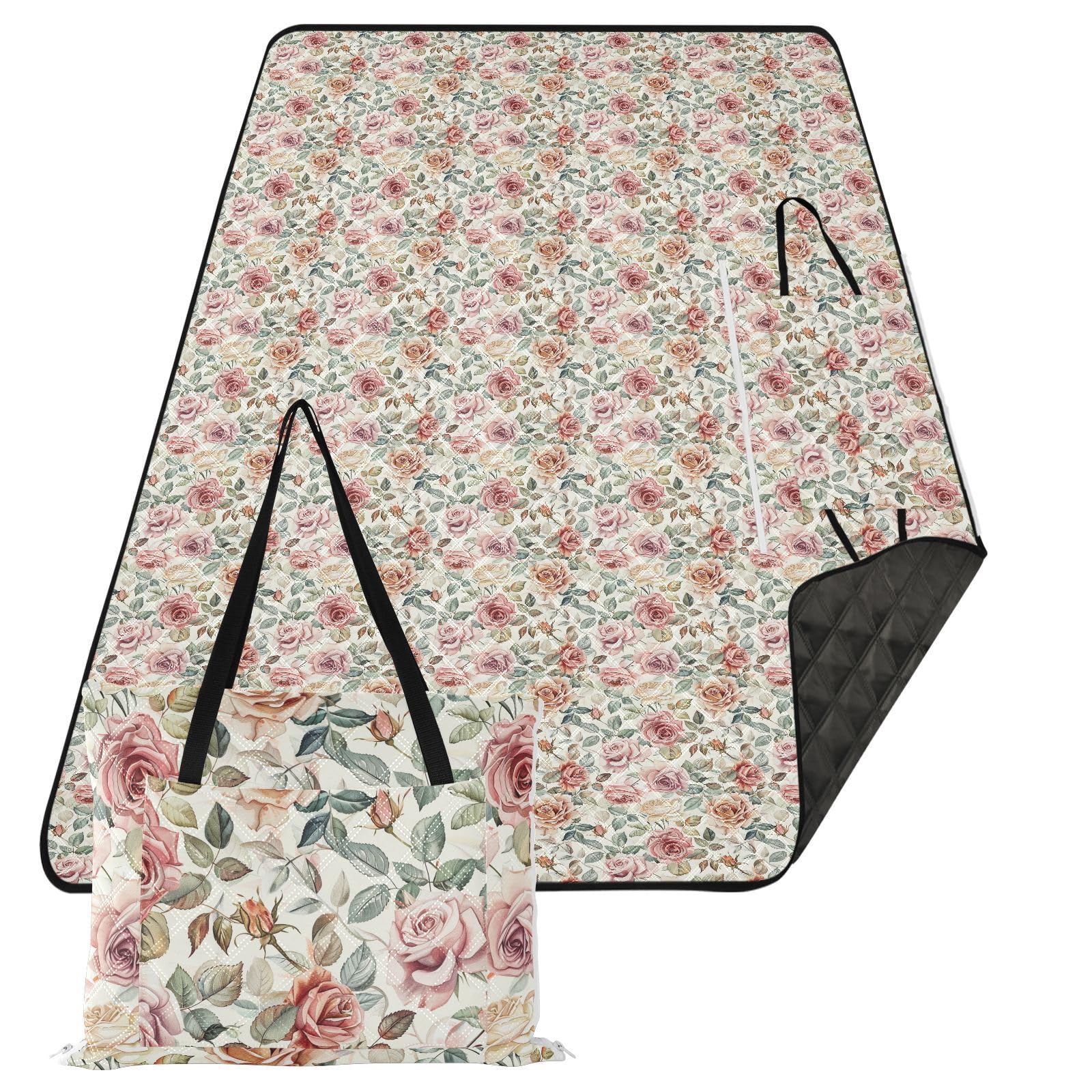 Manta de picnic impermeable para adultos, ideal para fiestas al aire libre, ideal para conciertos, etc