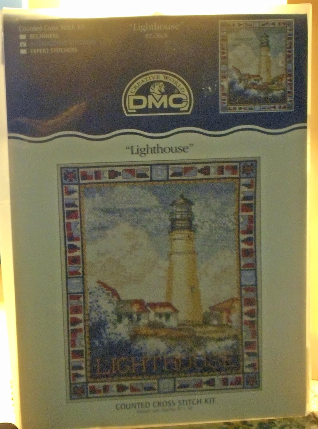DMC Creative World "Lighthouse" Nautical Cross Stitch Kit K3336US