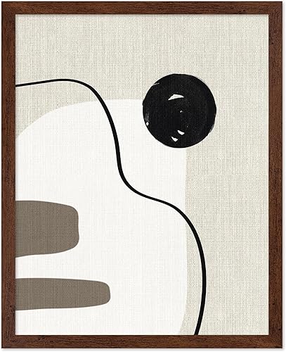 Miniatura 49 de Monem Art Line - Póster de dibujo de líneas curvas, arte geométrico, arte de boceto, arte abstracto, arte moderno de mediados de siglo, arte