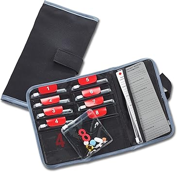 Lewis N. Clark AM/PM Folding Pill Organizer + Supplement Case for OTC Medicine
