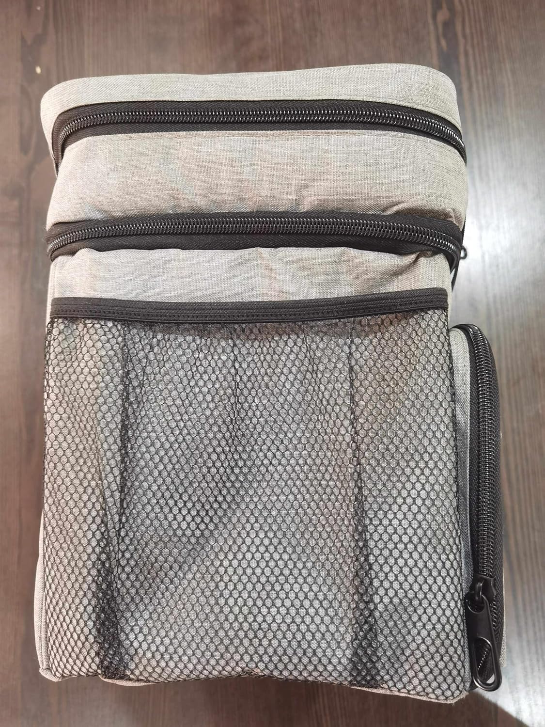 Small Travelling Bag For Men And Women, Double Layer Carry On Tote Bag Personal Item Bag For Accessory Organizer