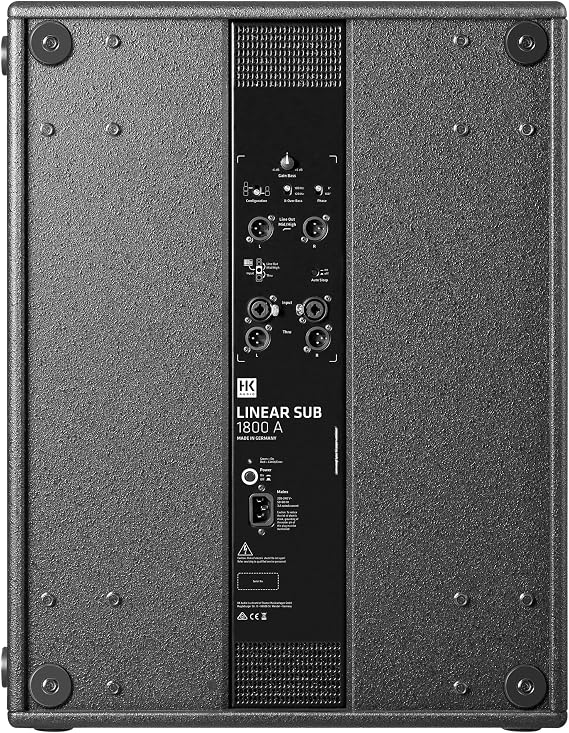HK Audio LINEAR-SUB-1800-A 1200 Watt 18 Active Subwoofer