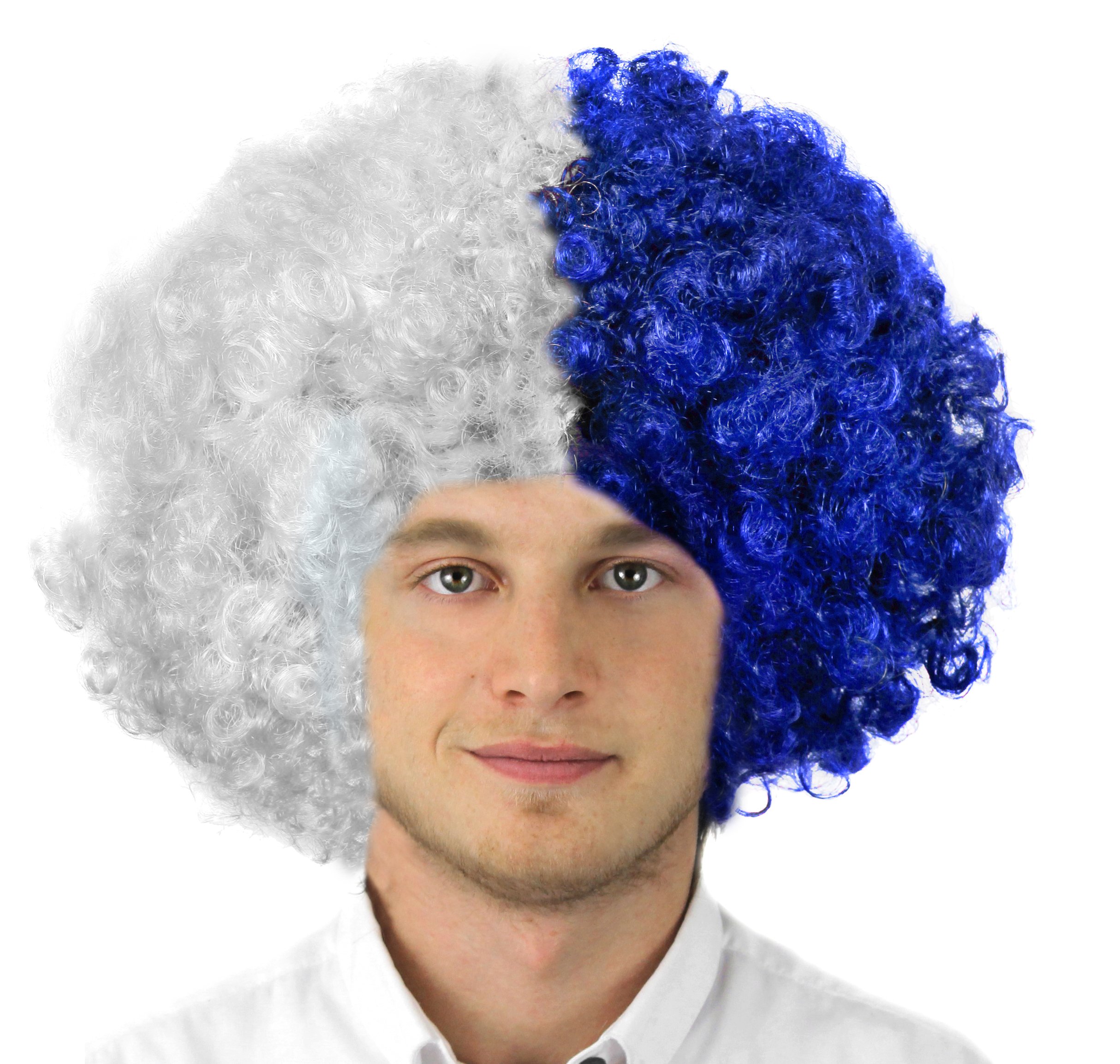 ILOVEFANCYDRESS Afro-Perücke – Unisex, Eine Größe | Für Kostümpartys & Sportevents