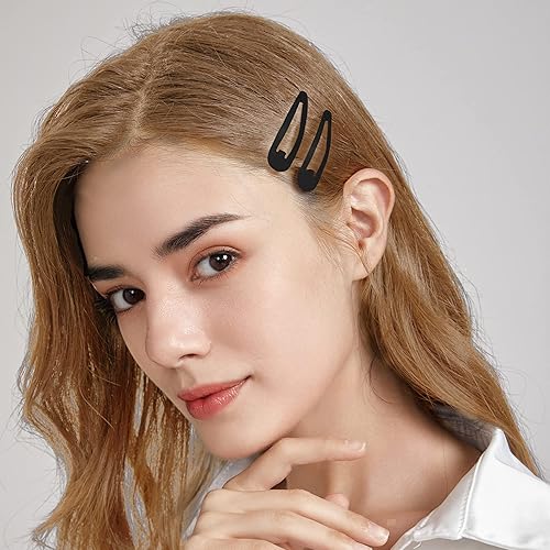 Miniatura 10 de Dofash Pinzas para el cabello de 2.0 in2 pulgadas, mini pinzas de pelo plateadas para mujeres, horquillas pequeñas de metal para niñas, accesorios