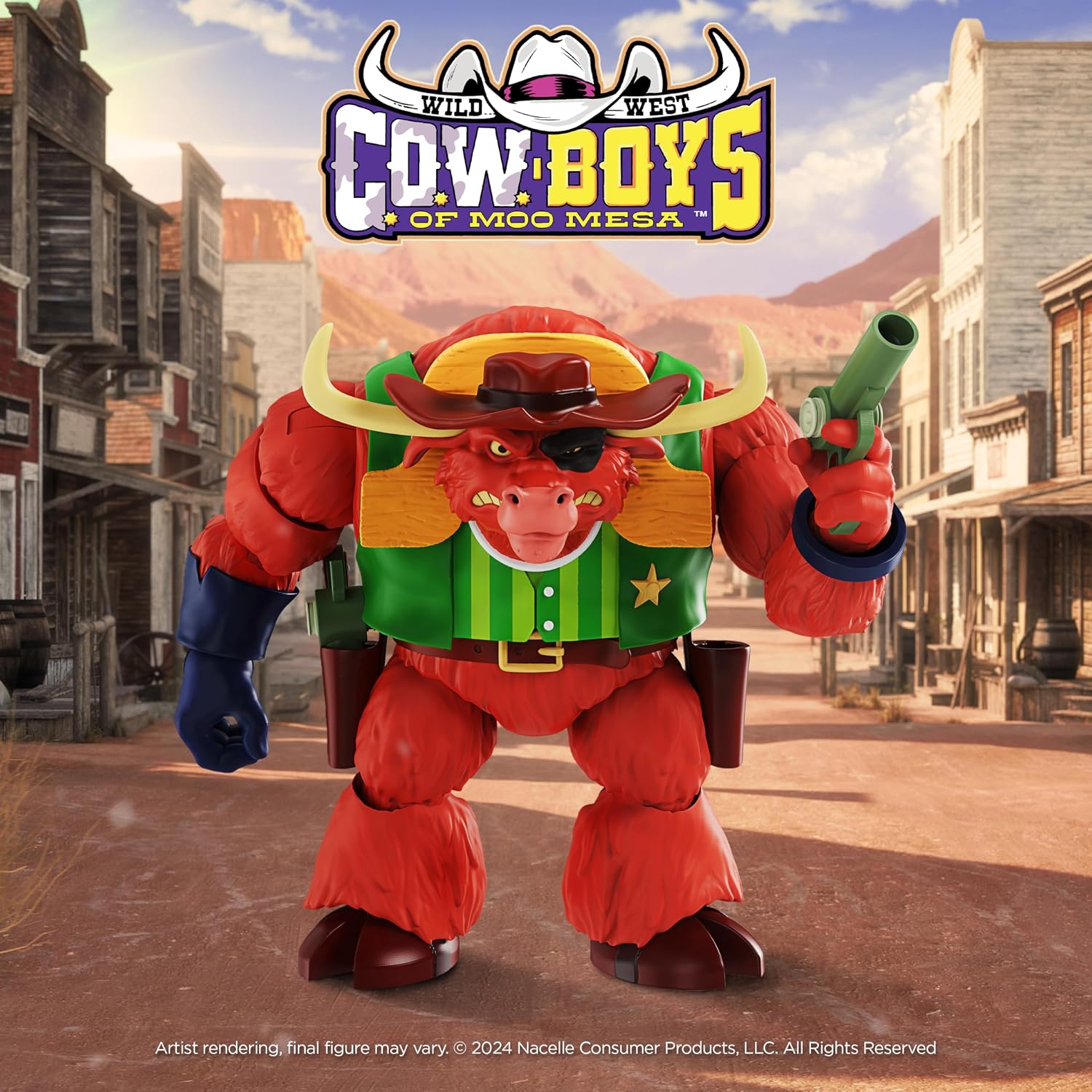 Nacelle Consumer Products C.O.W Boys of Moo Mesa: Sheriff Terrorbull Action Figure