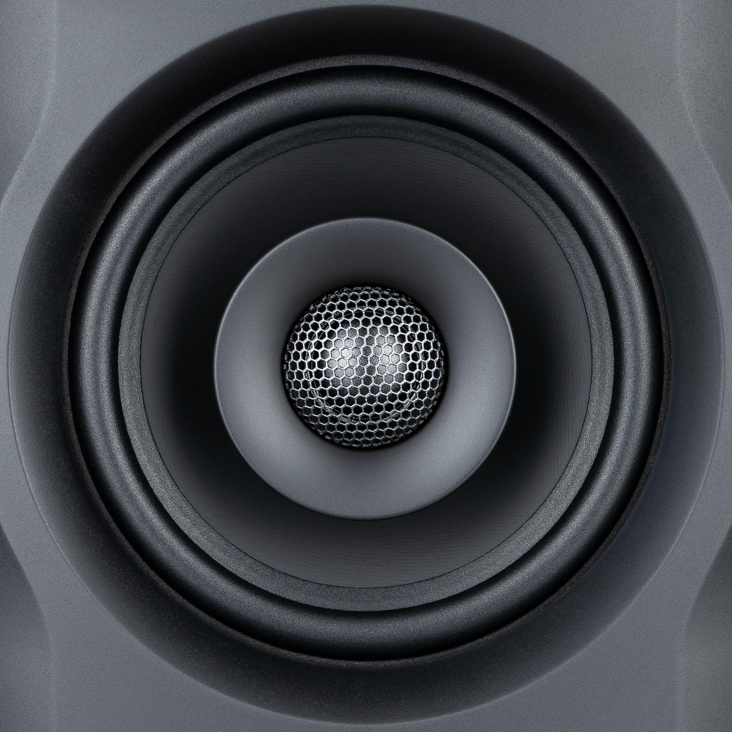 Fluid Audio FX50 V2 Enceintes de Monitoring de proximité (moniteurs de Studio Actifs, Pilote coaxial 2 Voies, woofer 5 Pouces, 60W RMS), Noir