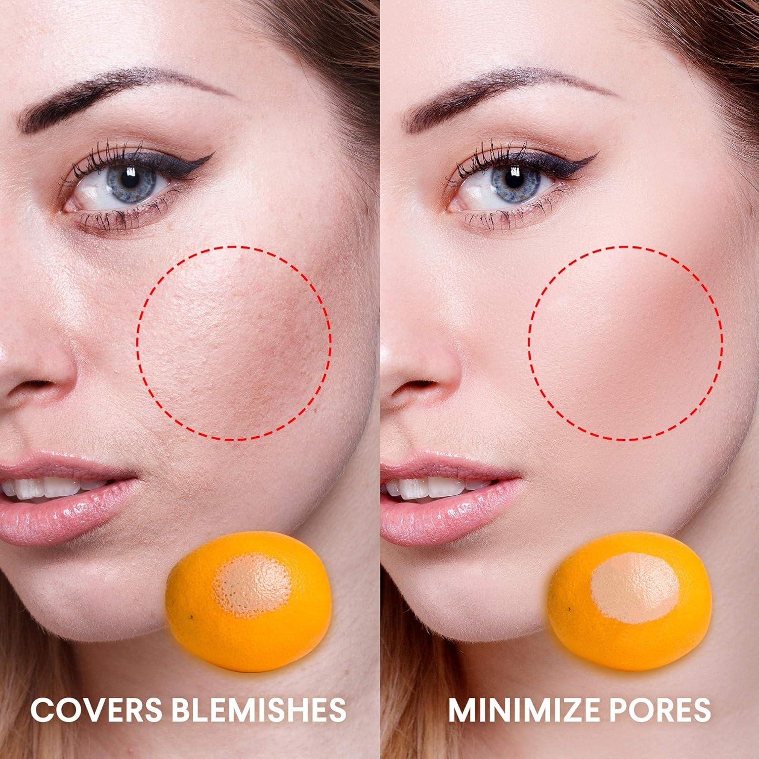 Glossiva Makeup Primer One Step Color Corrector, Skin Tone Correcting and Brightening Primer 30 ml : Beauty & Personal Care