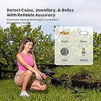 Vista 5 de Detector de metales Bounty Hunter TK4 Tracker IV, Detector de metal, Negro