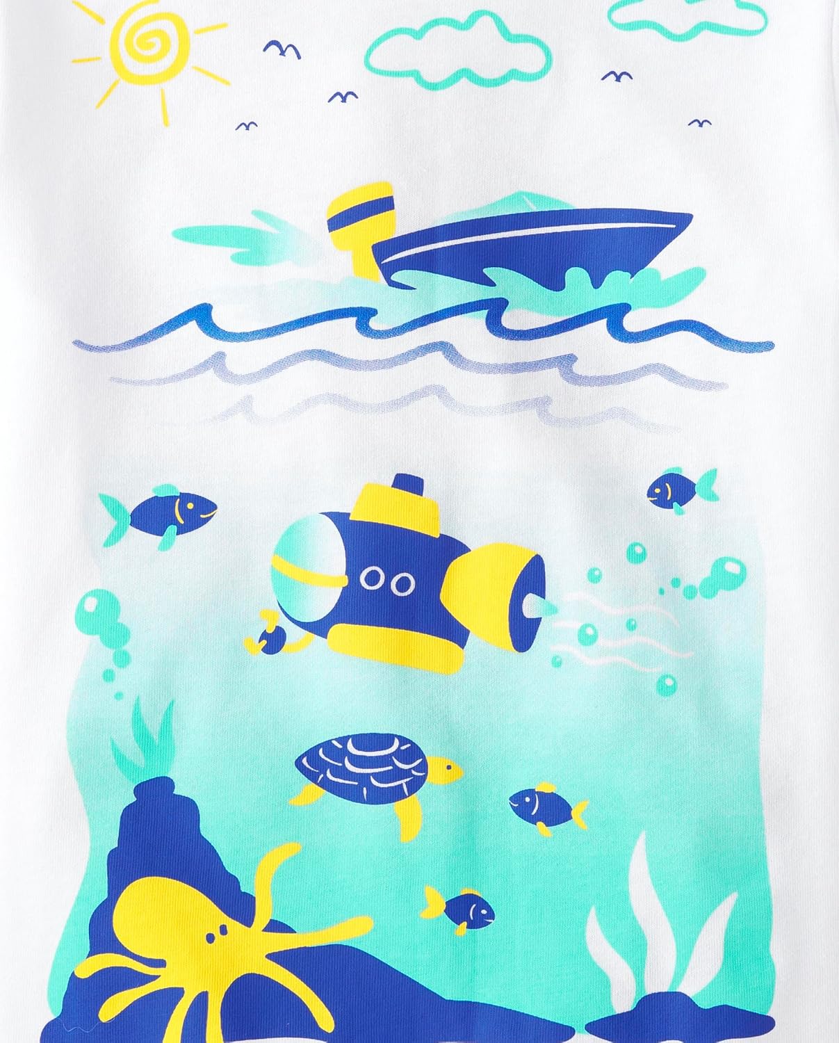 The Children's Place Baby-Boys and Toddler Dino,Animals,Sharks Short Sleeve Graphic T-Shirts,3 Pack - Image 4