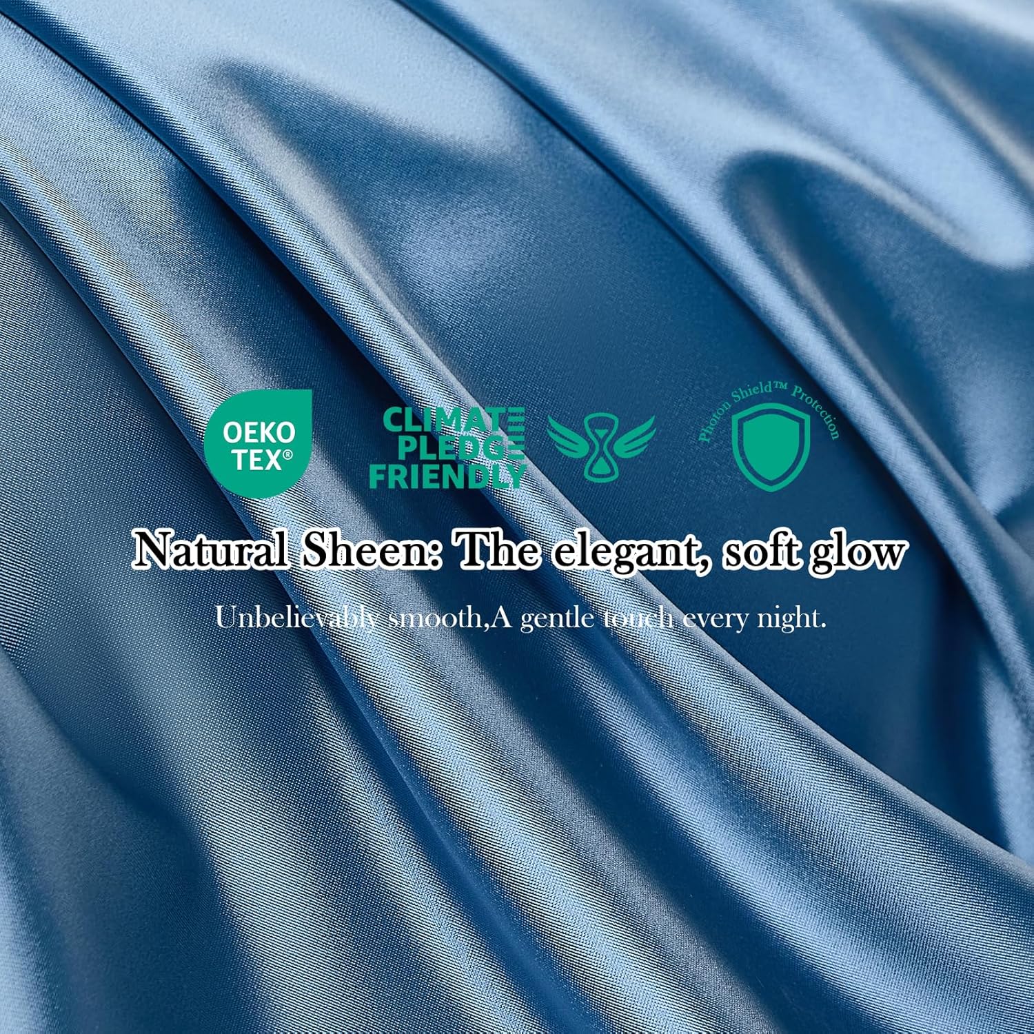 Avolare 2 Pack Silky Cooling Pillow Cases, Arc-Chill 3.0 Pillow Cases King Size for Hot Sleepers, Gentle on Hair and Skin, Zipper Cooling Pillow Cover, Machine Washable, (Royal Blue)