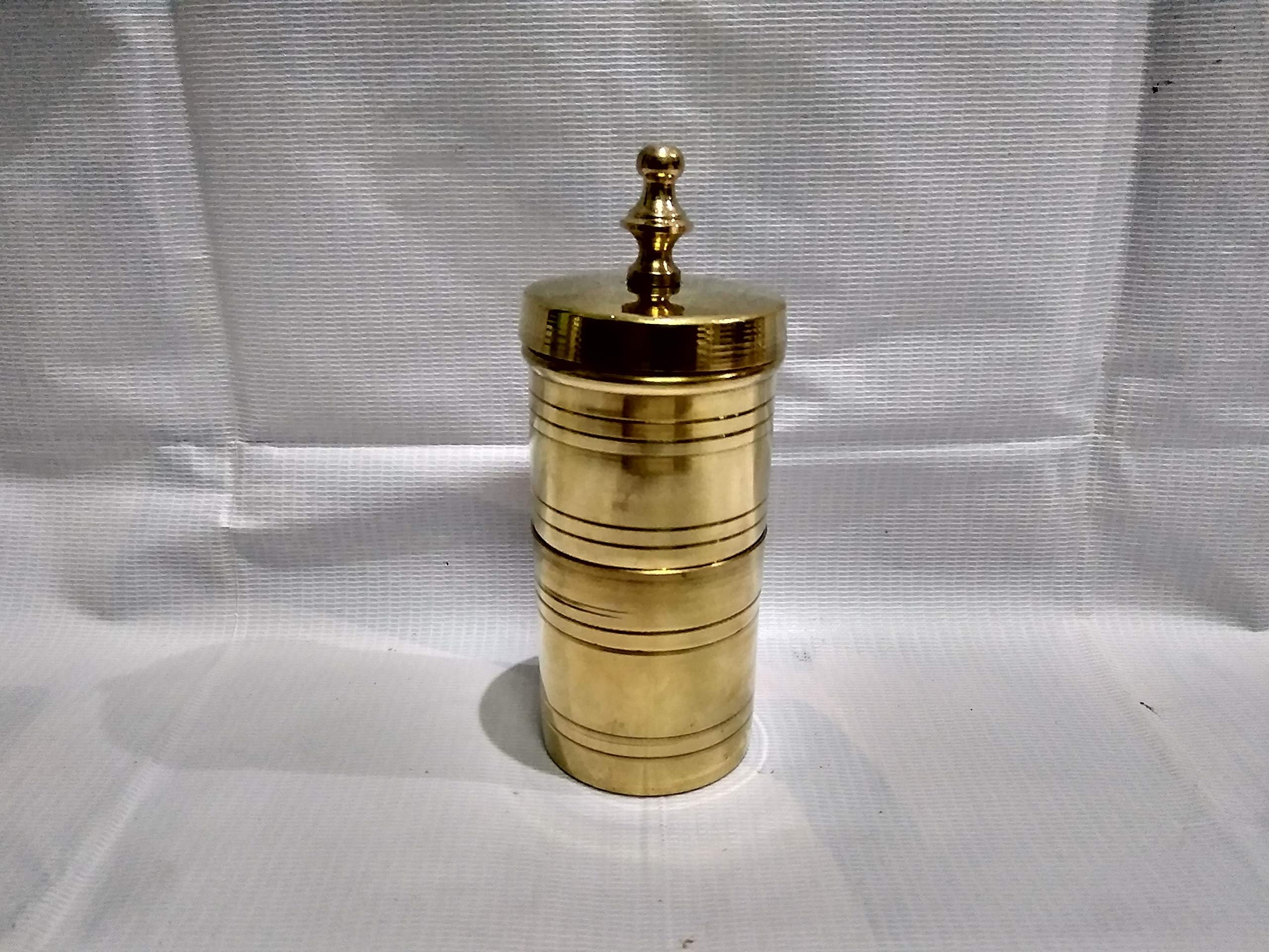 Kumbakonam Traditional by SPS Marketing Brass Kumbakonam Degree Coffee Filter 100% Pure Brass Coffee Filter(Hand Made Height 4inch and capacity-100ml)
