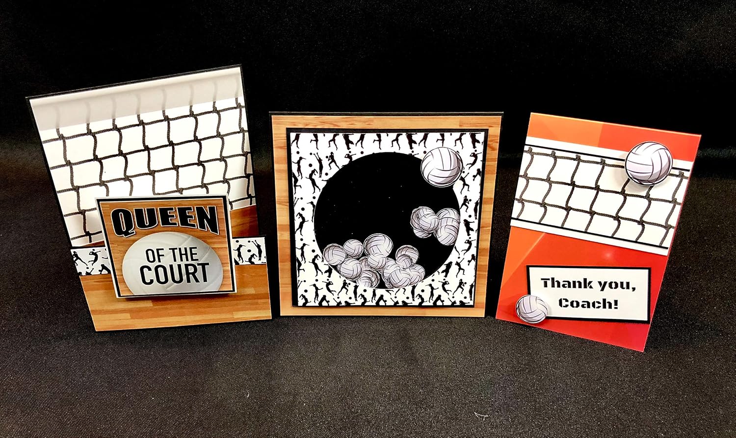 Reminisce Game Day Volleyball Scrapbook Collection Kit Paper Crafts, Multi Color Palette 12x12 inches